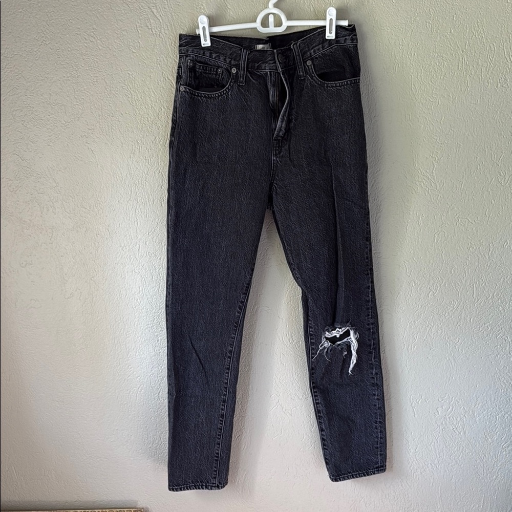 Madewell Women's Straight Leg Jeans - Black